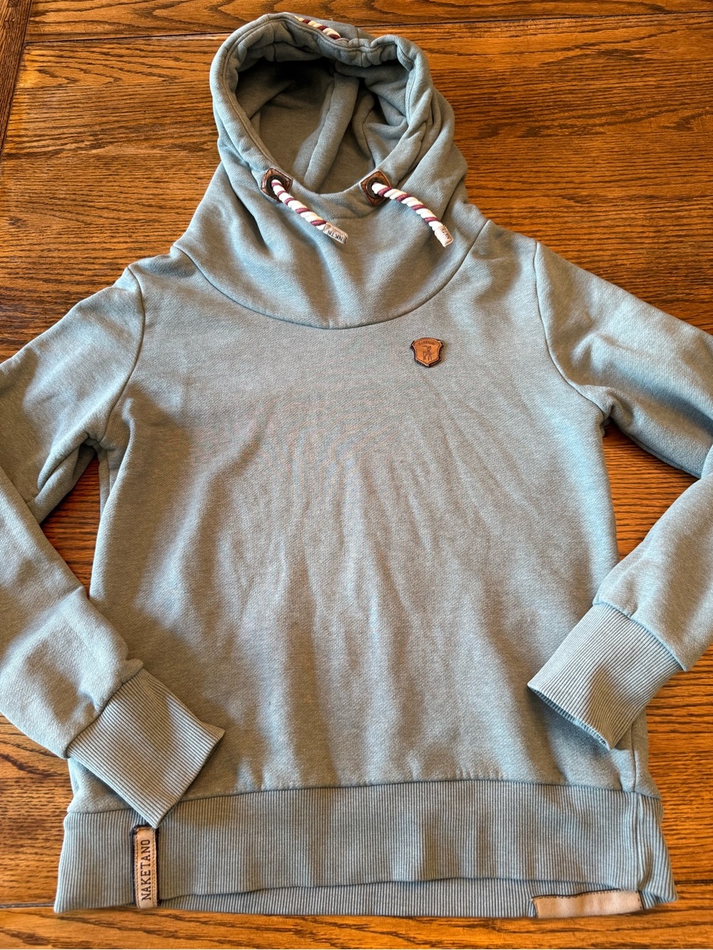 Funnel Neck coastal cozy Hoodie Sweatshirt Women’s Small Naketano